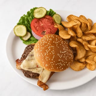 Bacon & Pepper Jack Burger
