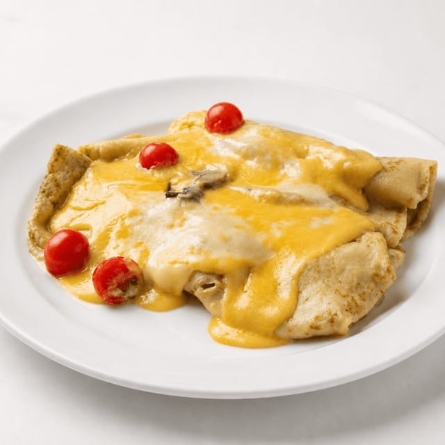 Chicken Crêpes.