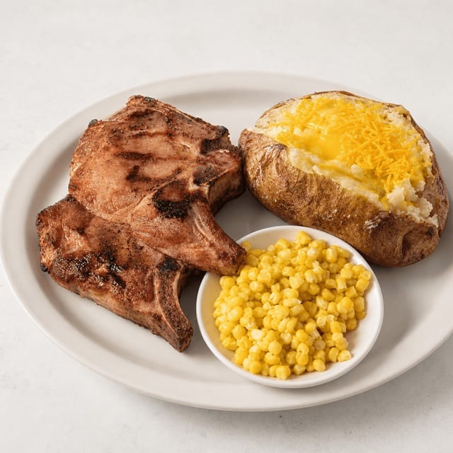 Smoked Pork Chop.
