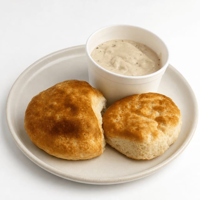 Double Biscuits and Gravy.