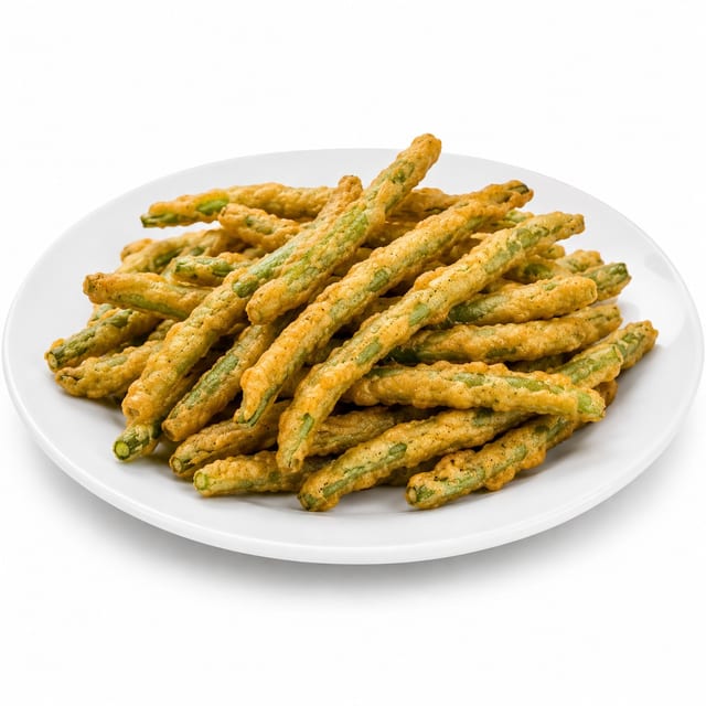 Battered Green Beans.