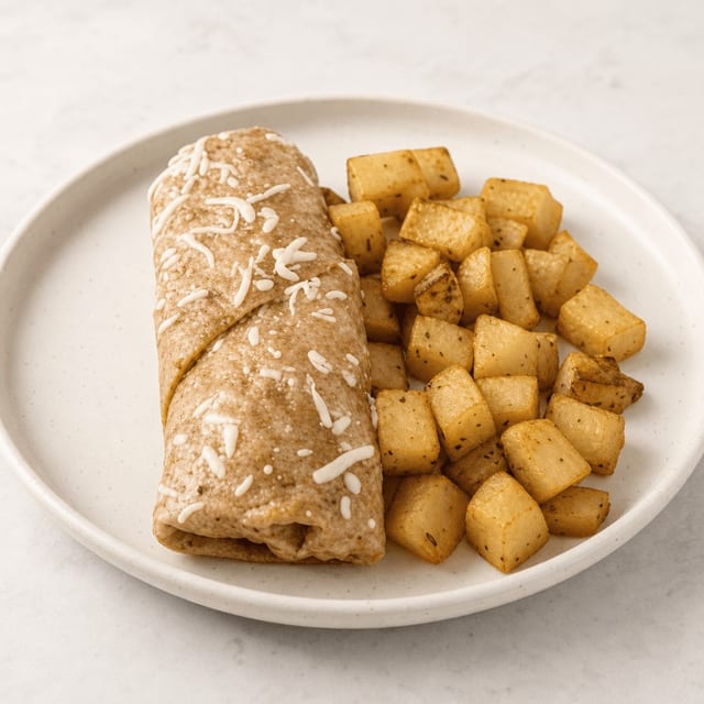 Spicy Chorizo Burrito.