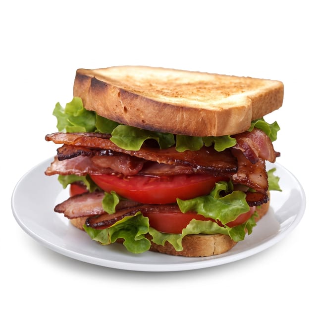 BLT with Avocado Slices.