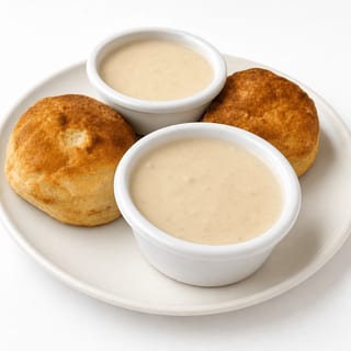 Biscuits or Toast and Gravy
